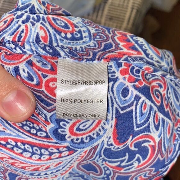 Parker Ruffle Paisley Design One Shoulder Dress Feminine Boho Party Event - Picture 5 of 10